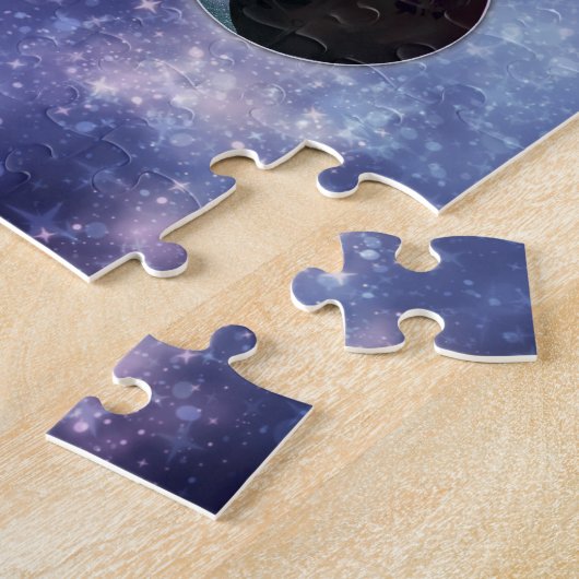 Mondphasen-Diagramm-Magnet mit Baum des Lebens | C Puzzle (Seite)