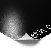 Mondphasen Fotodruck (Ecke)