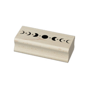 Mondphasen Gummistempel