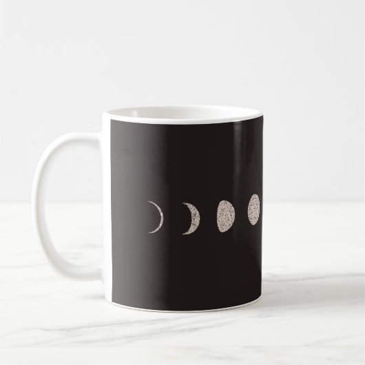 Mondphasen Kaffeetasse (Links)