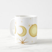 Mondphasen Kaffeetasse (Vorderseite Links)