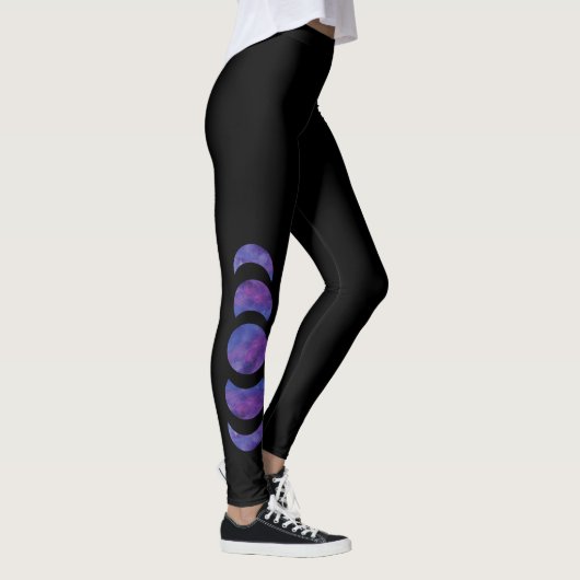 Mondphasen-Leggings Leggings (Rechts)