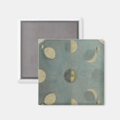 Mondphasen Magnet (Vorderseite/Rückseite)