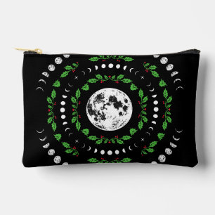 Mondphasen Mandala Makeup Kosmetiktütenbeutel Zubehörtasche