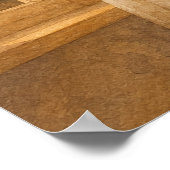Mondphasen Mobile Wasserfarbe Himmelsposter Poster (Ecke)