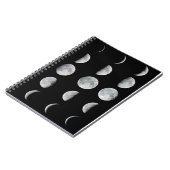 Mondphasen Notizblock (Linke Seite)