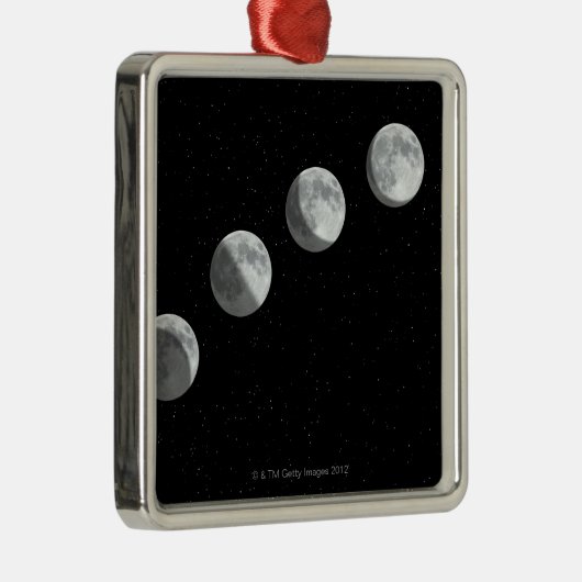 Mondphasen Ornament Aus Metall (Rechts)