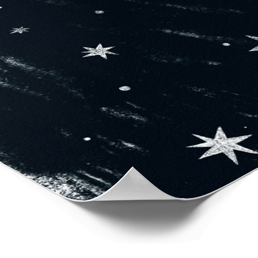 Mondphasen Poster (Ecke)