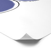 Mondphasen Poster (Ecke)