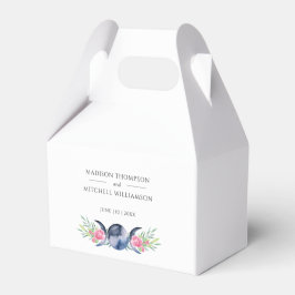 Mondphasen Rosen Blumenrosen Metaphysische Hochzei Geschenkschachtel