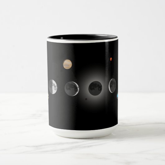 Mondphasen Tasse (Zentrum)
