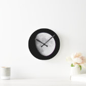 Mondphasen-Uhr Runde Wanduhr (Zuhause)