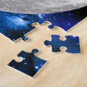 Mondphasen und glühende Sterne des Universums, Vs Puzzle (Seite)