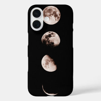 Mondphasen-Wandkunst – Himmlische Heimdekoration iPhone 16 Hülle