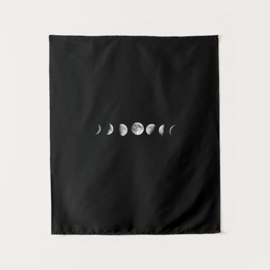 Mondphasen wandteppich (Vorderseite)