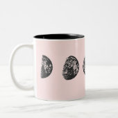 Mondphasen Zweifarbige Tasse (Links)