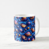 Mondplaneten-Galaxie Kaffeetasse (VorderseiteRechts)