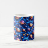 Mondplaneten-Galaxie Kaffeetasse (Mittel)