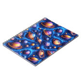 Mondplaneten-Galaxie Notizblock (Linke Seite)