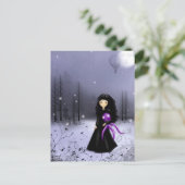 Mondpostkarte Postkarte (Stehend Vorderseite)