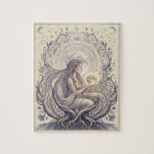 Mondpriesterin Göttin