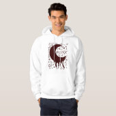 Mondpunk Tropfen punk Hoodie (Vorne ganz)