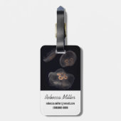 Mondqualle Gepäckanhänger (Rückseite vertikal)