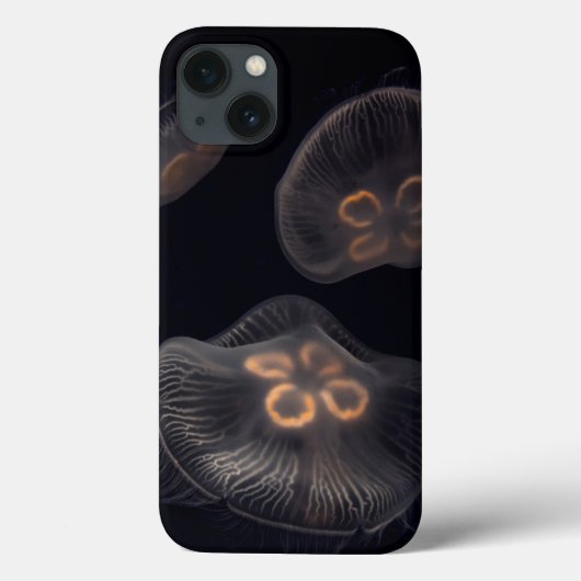 Mondqualle schwimmen Case-Mate iPhone hülle (Rückseite)