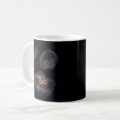Mondqualle schwimmen kaffeetasse (Vorderseite Links)