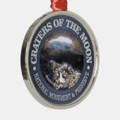 Mondratern Ornament Aus Metall (Rechts)