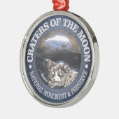 Mondratern Ornament Aus Metall (Links)