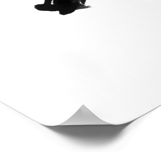 Mondregen Poster (Ecke)