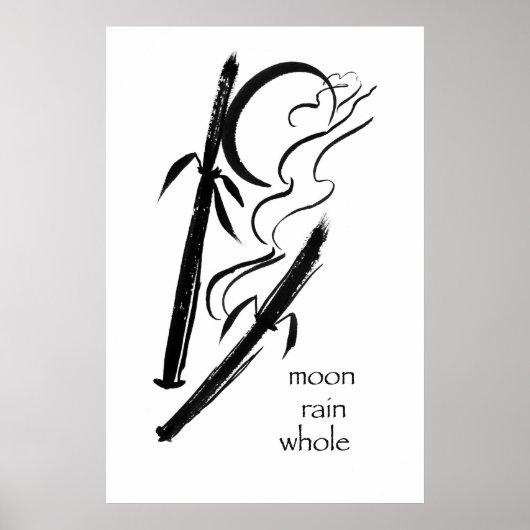 Mondregen Poster (Vorne)