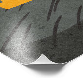 Mondrennen Fotodruck (Ecke)