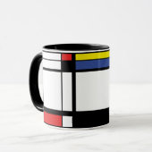 Mondri-auf-Ihre Schale Tasse (Vorderseite Links)