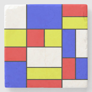 Mondriaan #19 steinuntersetzer