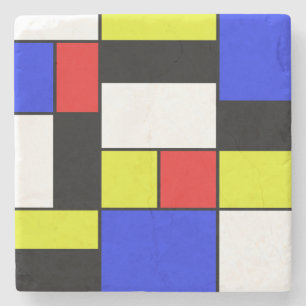 Mondriaan #20 steinuntersetzer