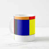 Mondriaan #9 kaffeetasse (Vorderseite Links)