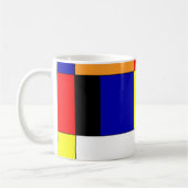 Mondriaan #9 kaffeetasse (Links)