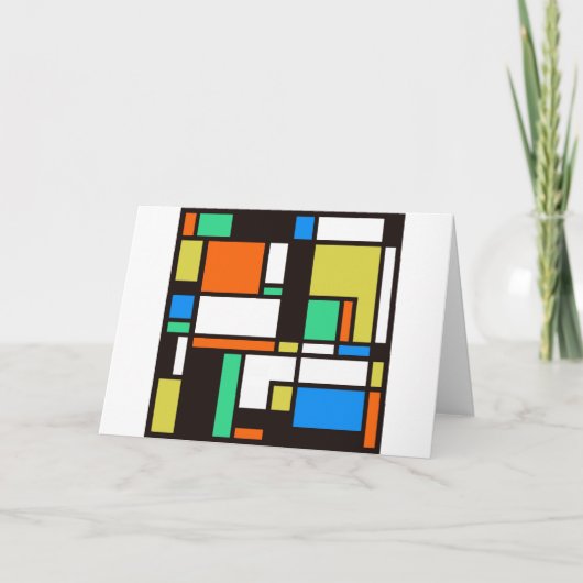 mondrian3 karte (Vorderseite)