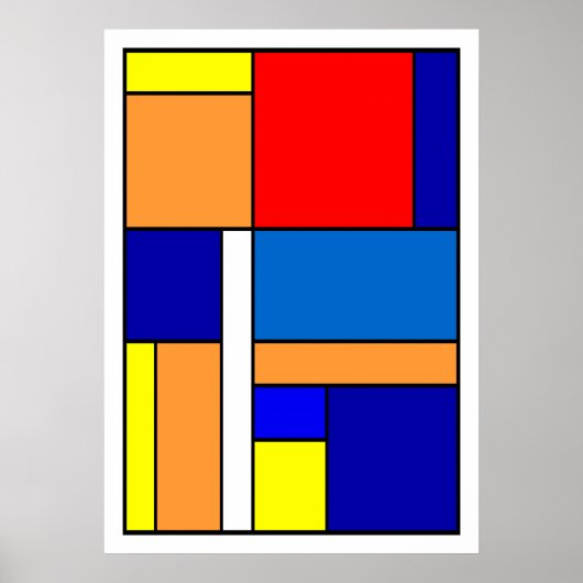 Mondrian #10 poster (Vorne)
