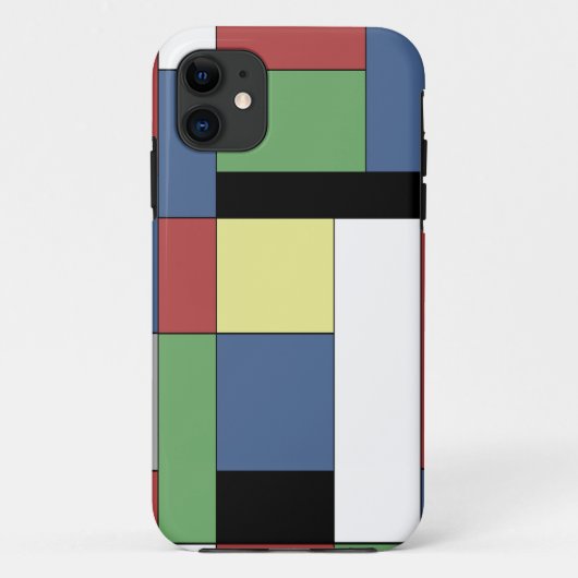 Mondrian #11 Case-Mate iPhone hülle (Rückseite)