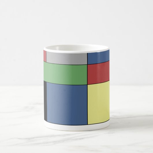 Mondrian #11 kaffeetasse (Mittel)
