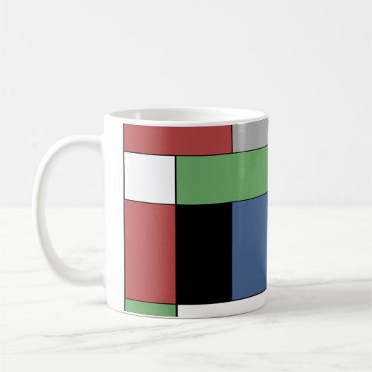Mondrian #11 kaffeetasse (Links)