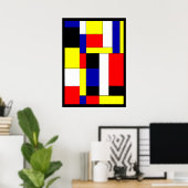 Mondrian #11 poster (Heimbüro)