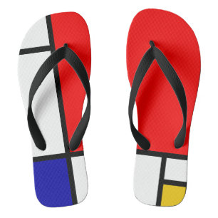 Mondrian 1 badesandalen