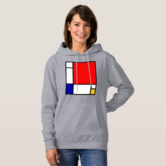 Mondrian 1 hoodie (Vorne ganz)