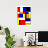 Mondrian #1 poster (Heimbüro)