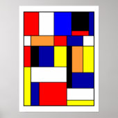 Mondrian #1 poster (Vorne)