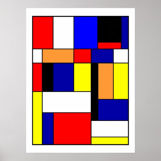 Mondrian #1 poster (Vorne)